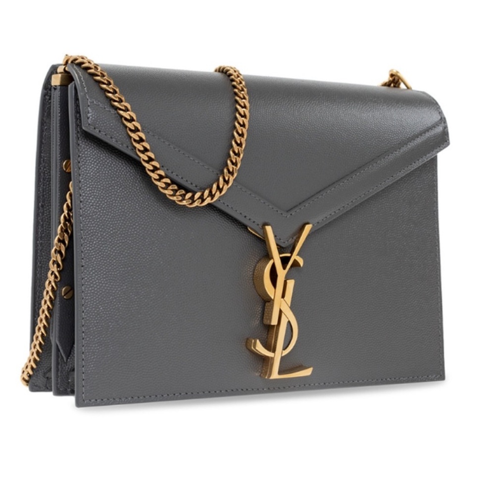 Saint Laurent Cassandra Logo Plaque Shoulder Bag